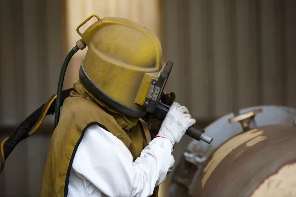 Soda Blasting - Goliath Coatings
