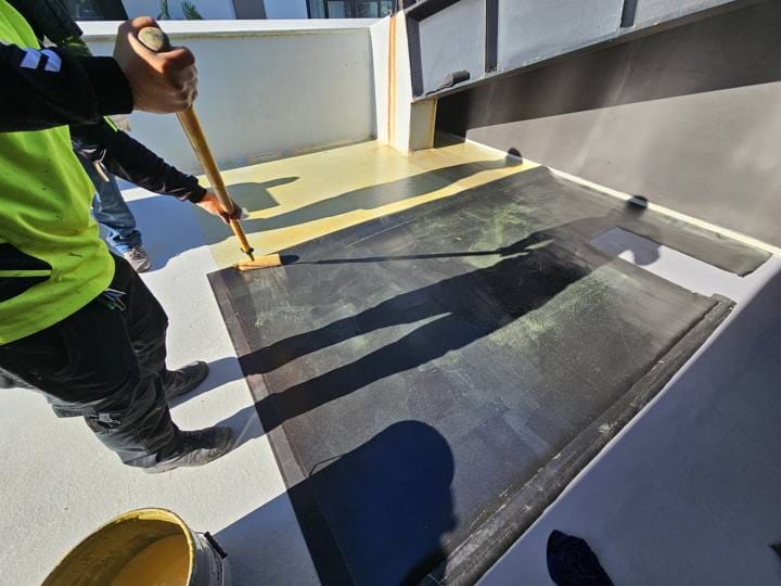 Goliath Coatings team at work in Auckland