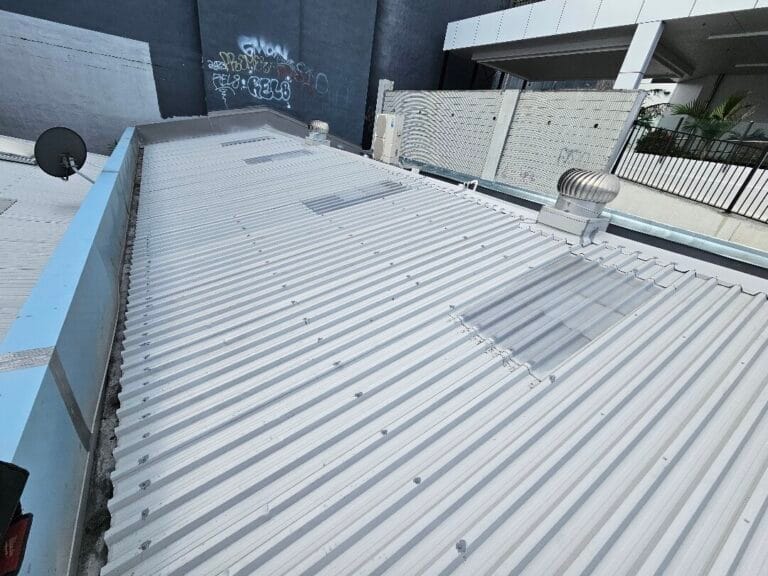 Commercial Roof Painting in CBD, Auckland