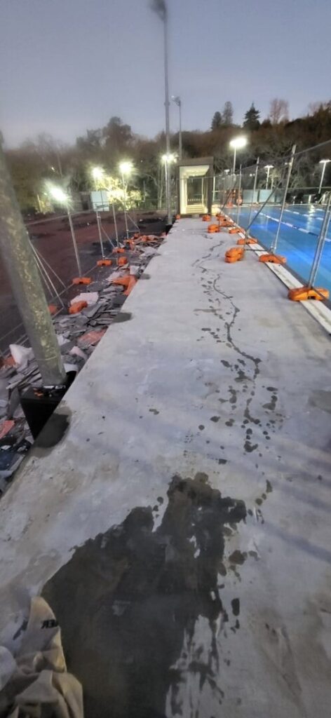 Roof Membrane Waterproofing in ASB Tennis Lane, Auckland — Goliath Coatings — photo 29