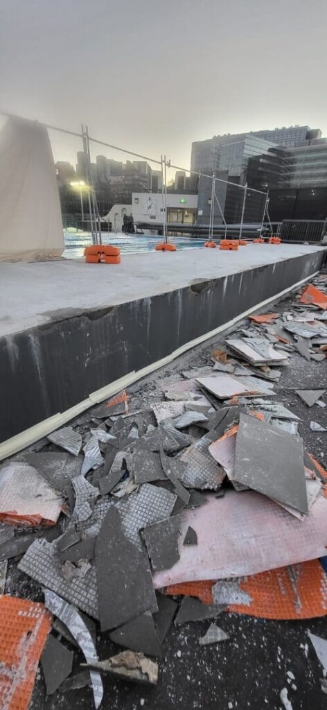 Roof Membrane Waterproofing in ASB Tennis Lane, Auckland — Goliath Coatings — photo 30