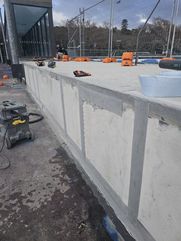 Roof Membrane Waterproofing in ASB Tennis Lane, Auckland — Goliath Coatings — photo 27