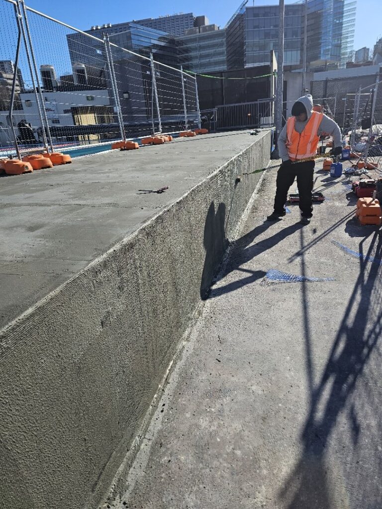 Roof Membrane Waterproofing in ASB Tennis Lane, Auckland — Goliath Coatings — photo 24