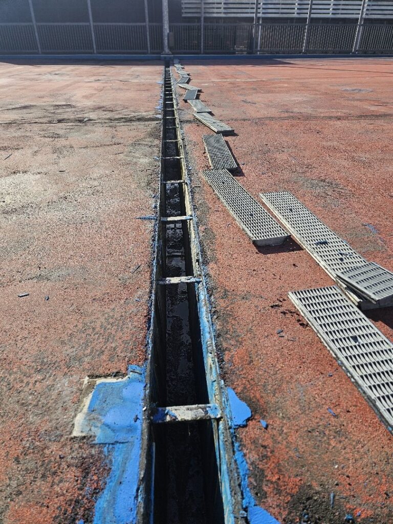 Roof Membrane Waterproofing in ASB Tennis Lane, Auckland — Goliath Coatings — photo 23