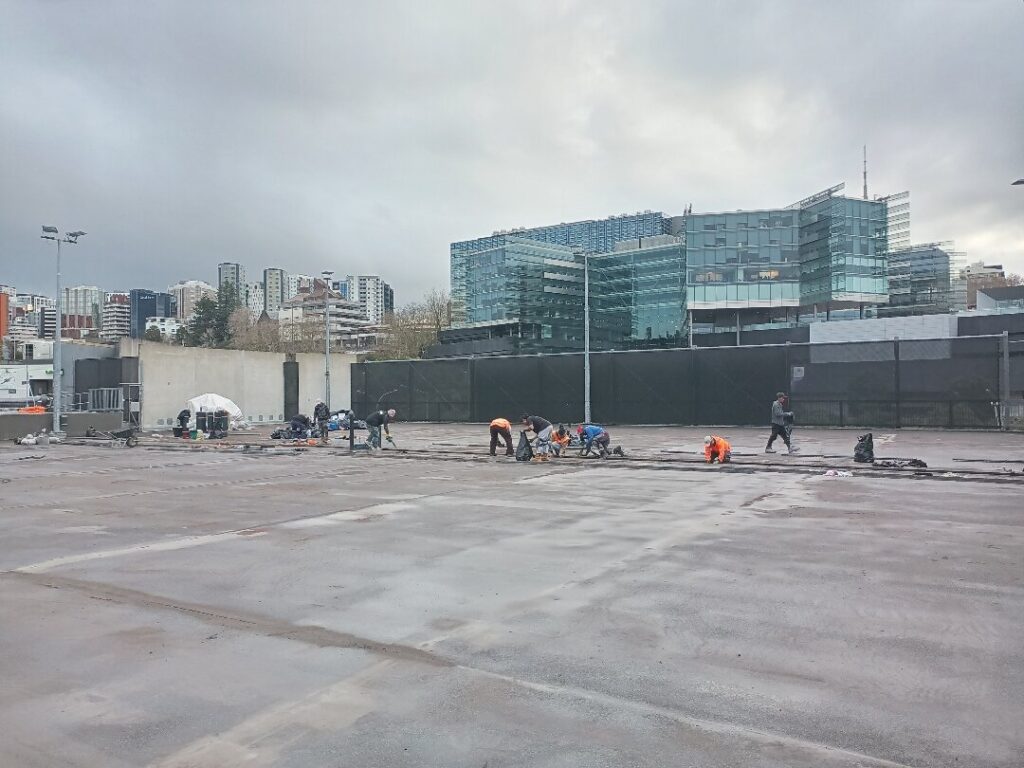 Roof Membrane Waterproofing in ASB Tennis Lane, Auckland — Goliath Coatings — photo 18