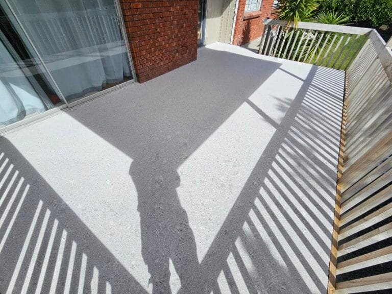 Flake Epoxy Deck Coating in Titirangi, Auckland