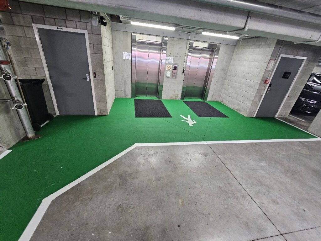 Carpark Non-Slip Flooring in Parnell, Auckland