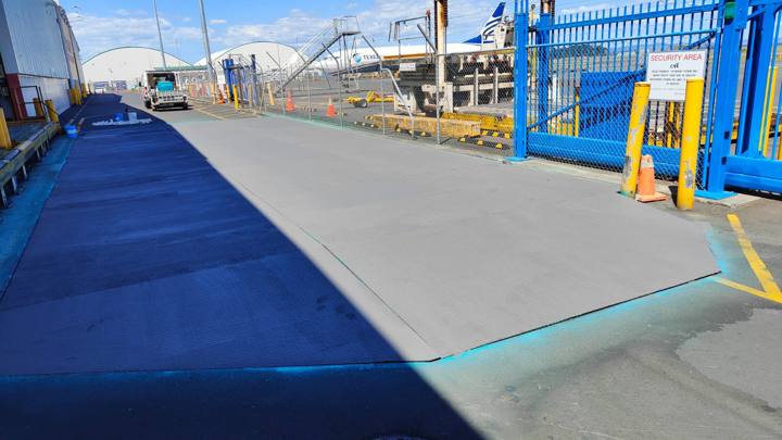 DHL Non-Slip Flooring in Auckland Airport, Auckland